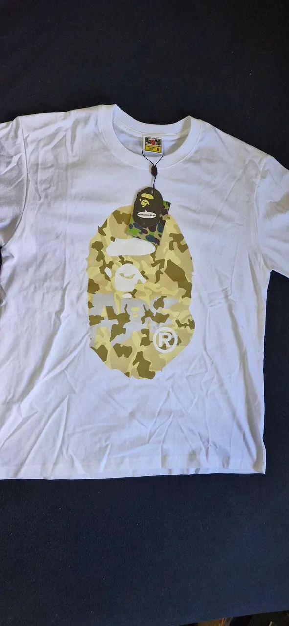 Camiseta Bape Yellow Cammo - Foto 3