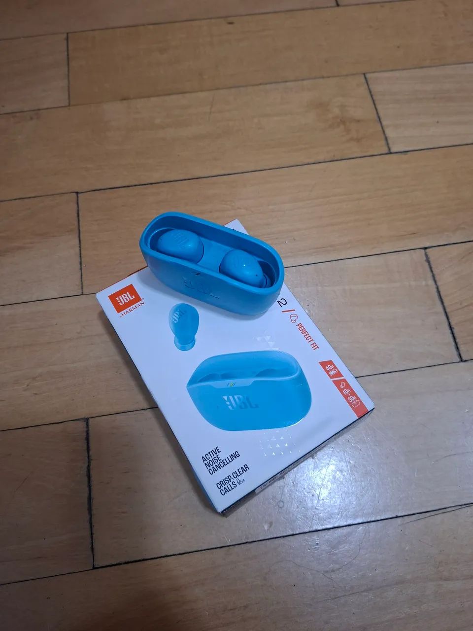 Fone JBL wave buds 2 Azul Completo