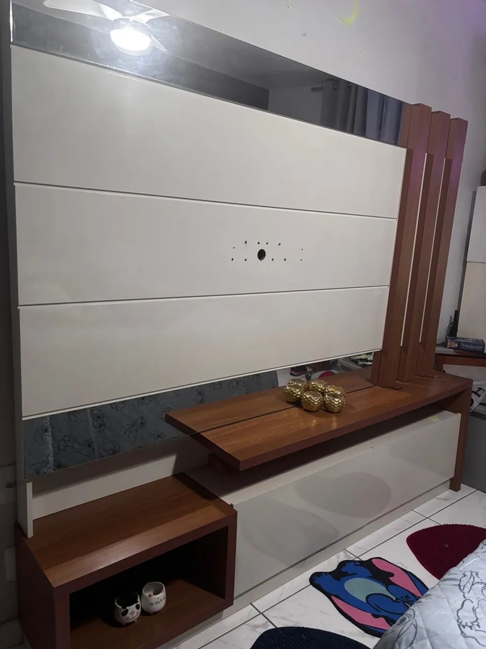 Rack TV Dalla Costa 100% MDF - Foto 5