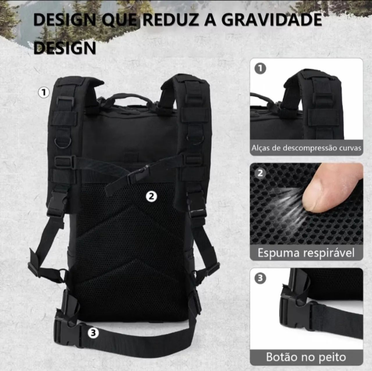 Mochila Tática  - Foto 3
