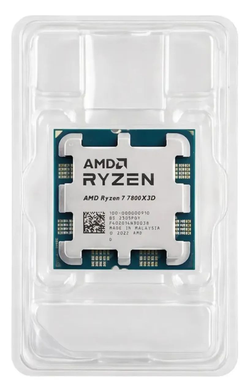 Ryzen 7 7800X3D AM5 Lacrado Com Nota - Foto 2