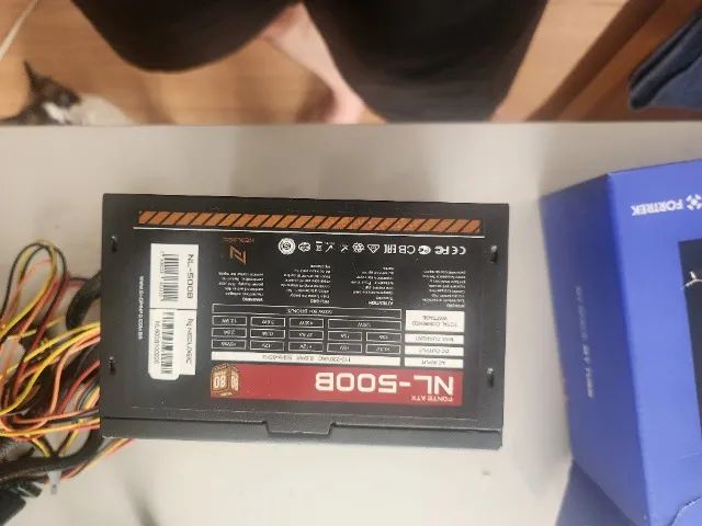 Fonte de pc fortrek atx 500w - Foto 3