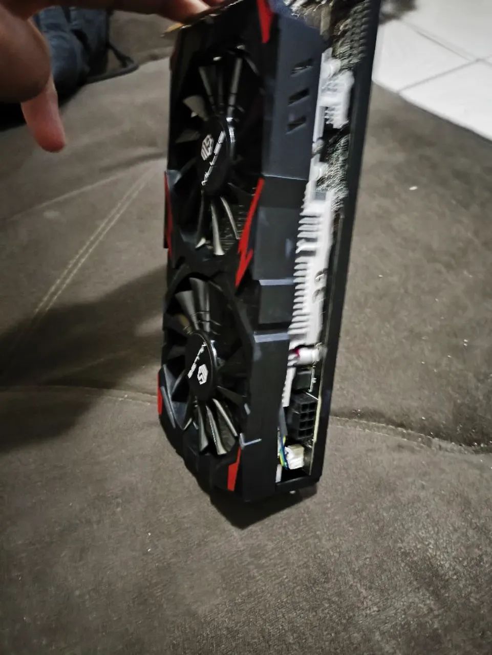 RX580 8GB COM DEFEITO  - Foto 3