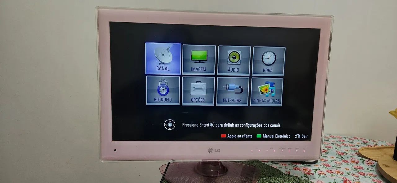 TV LG Rosa