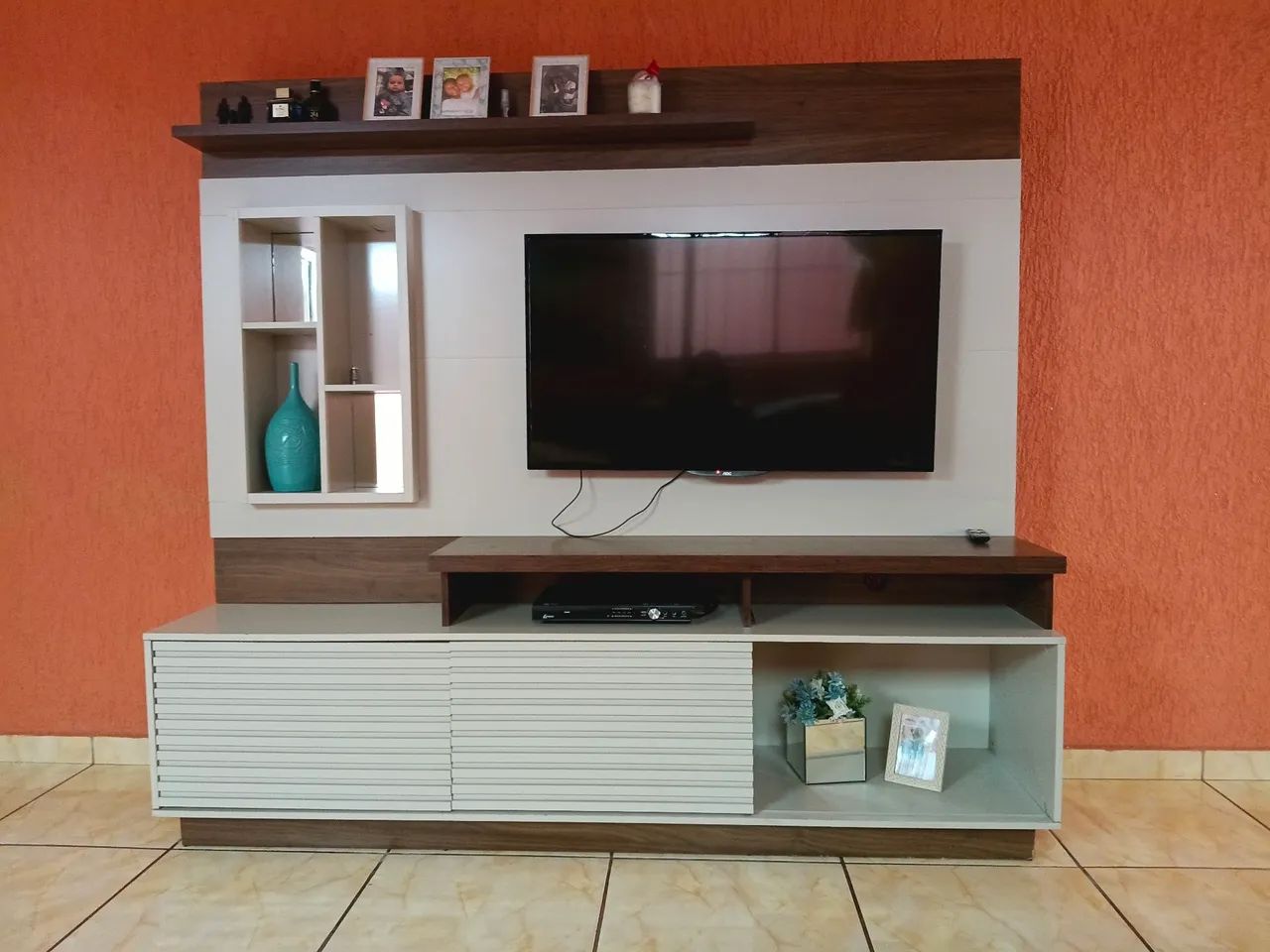 Estante Home para TV até 65 Polegadas com LED Eldorado Linea Brasil