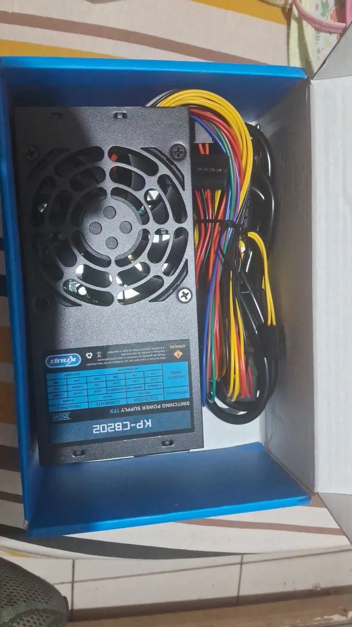 Fonte 350 w nova nunca foi usada - Foto 2