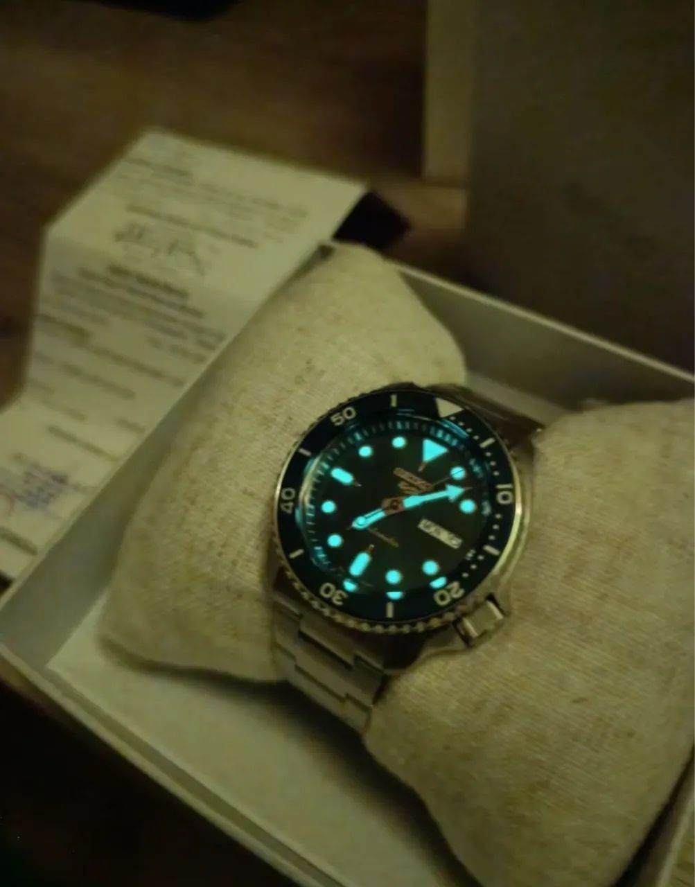SEIKO Srpd61k1 - Verde Automatico - Foto 4