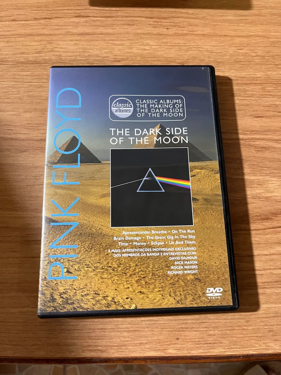 The dark side of the moon Pink Floyd DVD - Instrumentos musicais