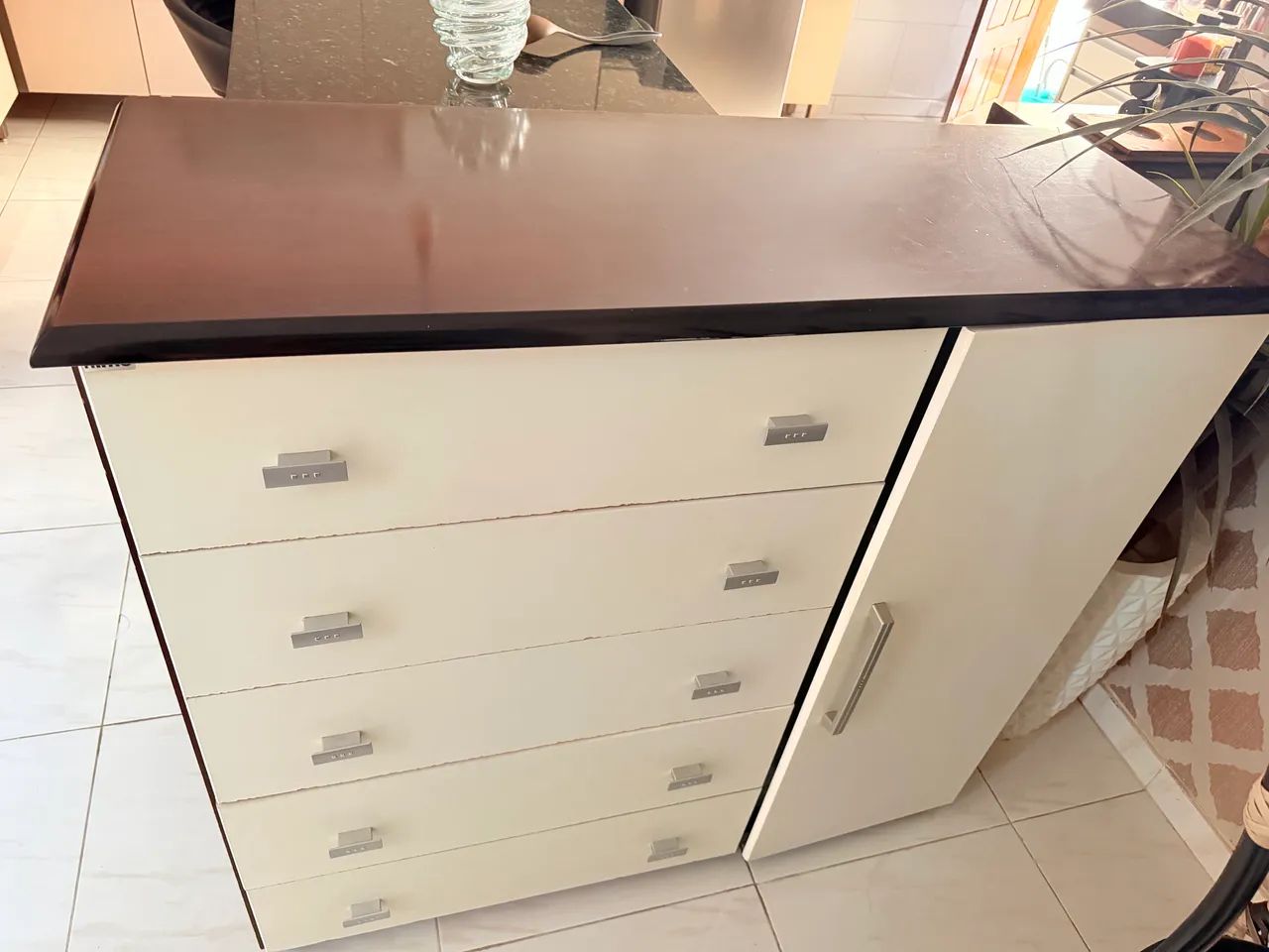 Conjunto cama e Cômoda 