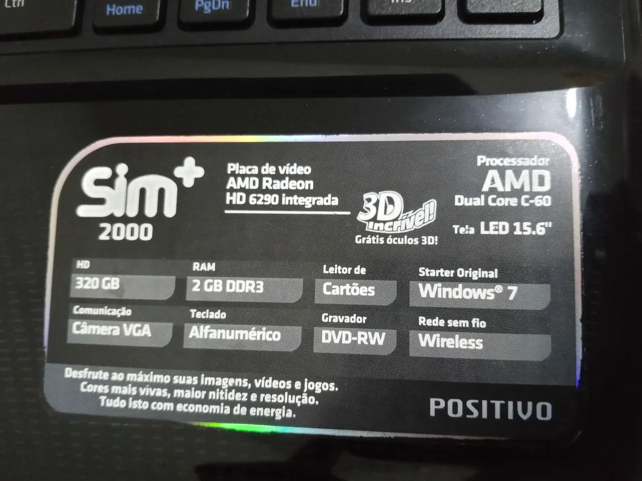 Notebook Lenovo/Positivo  - Foto 3