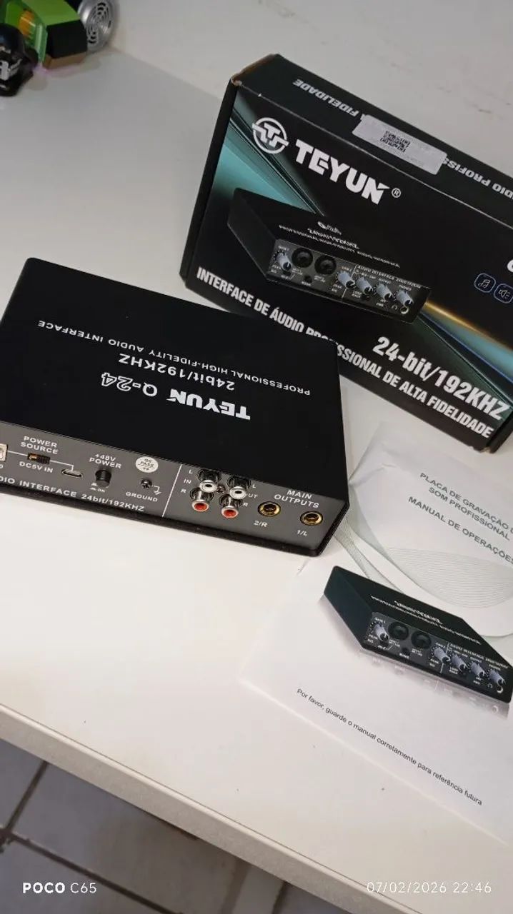 Interface de áudio Teyun Q24 - Foto 4