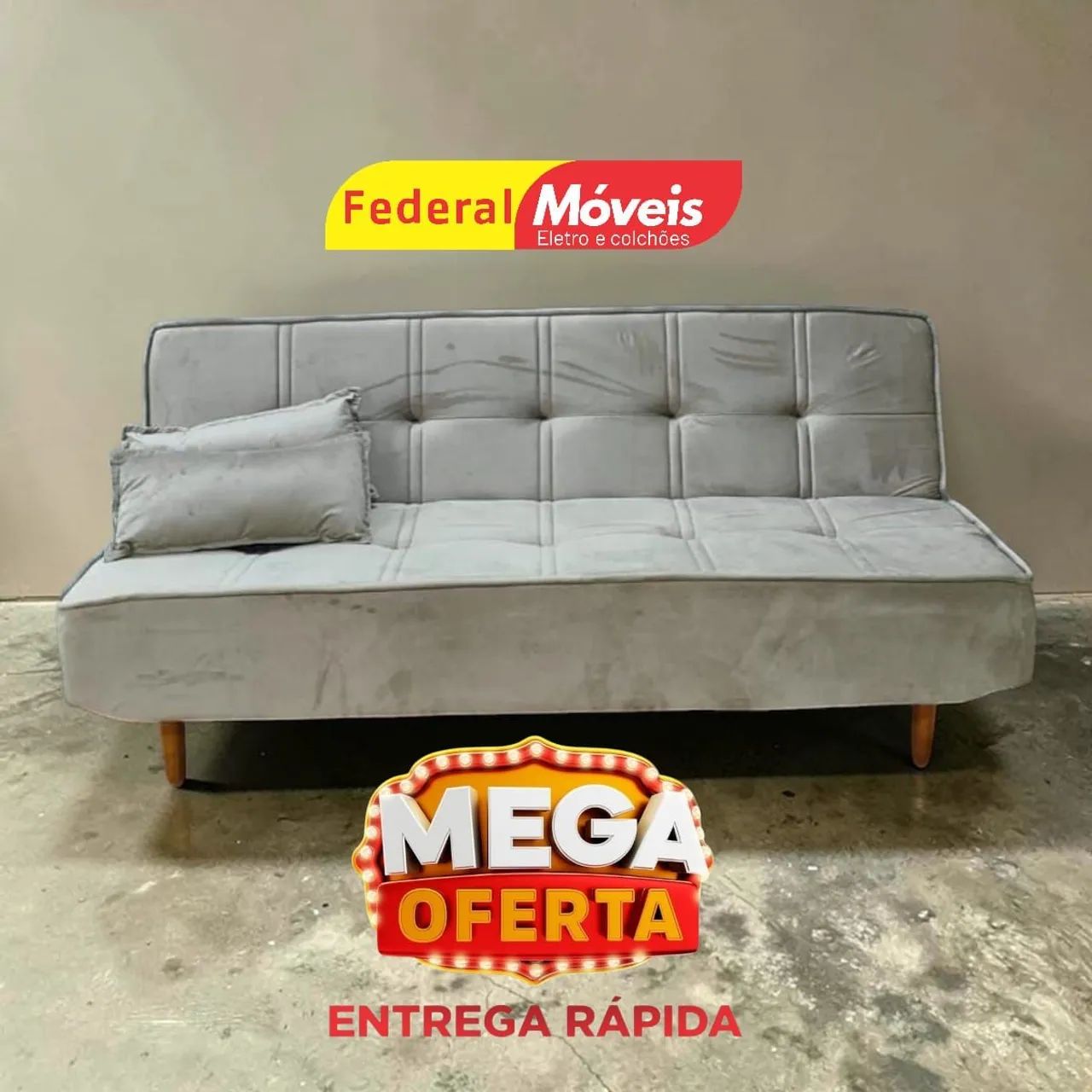 Sofá Cama 1,88m em Oferta D33 - Solicite Catálogo 