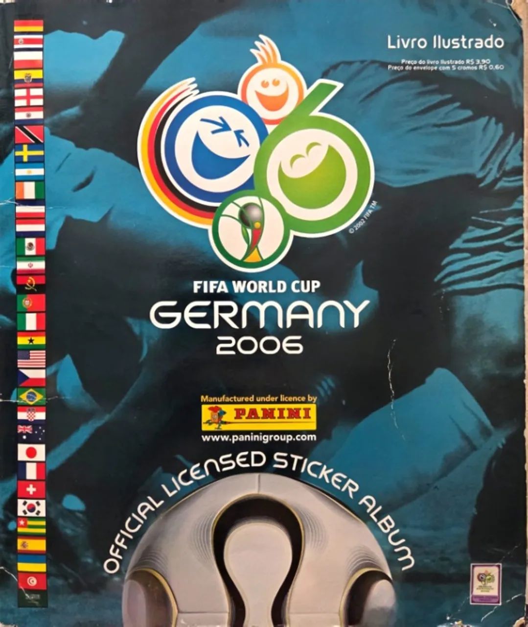 Album Panini Copa do Mundo FIFA 2006 Completo