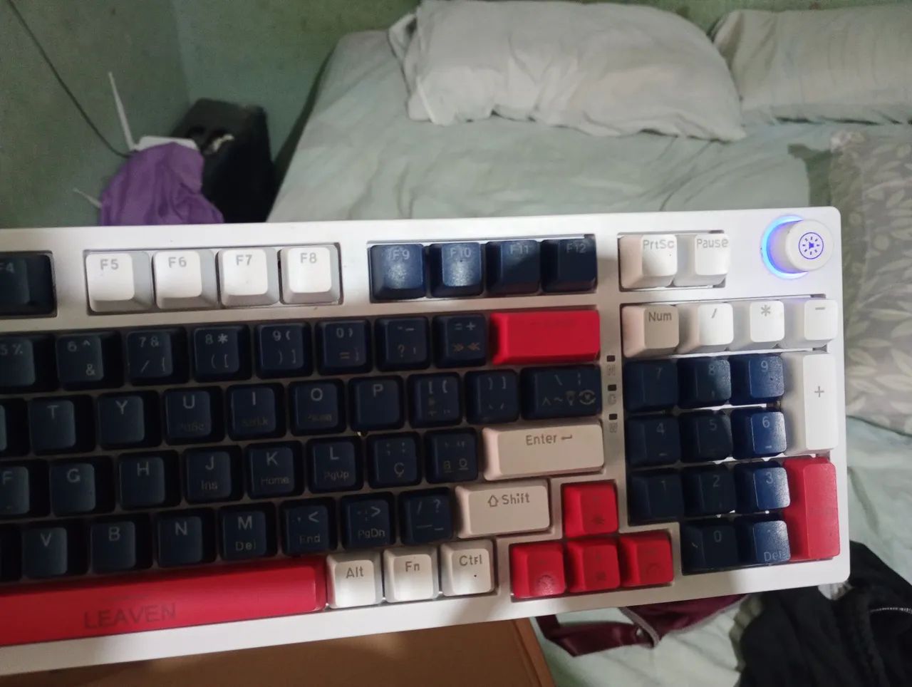 Teclado mecânico leaving COM DEFEITO - Foto 5