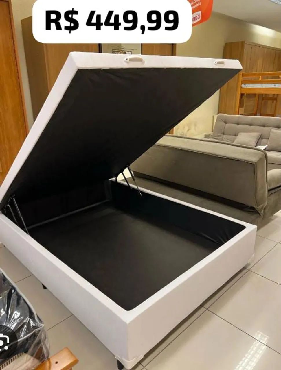 BASE BAÚ CASAL - DIRETO DE FÁBRICA 