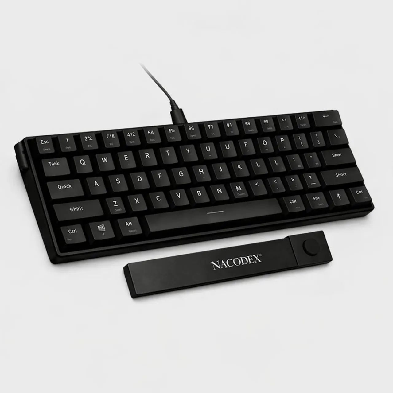 Teclado Ajazz N61 (Branco e Preto) - Foto 2