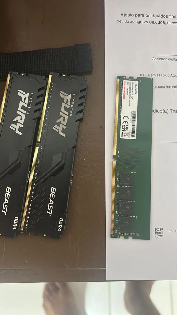 Memória RAM DDR4