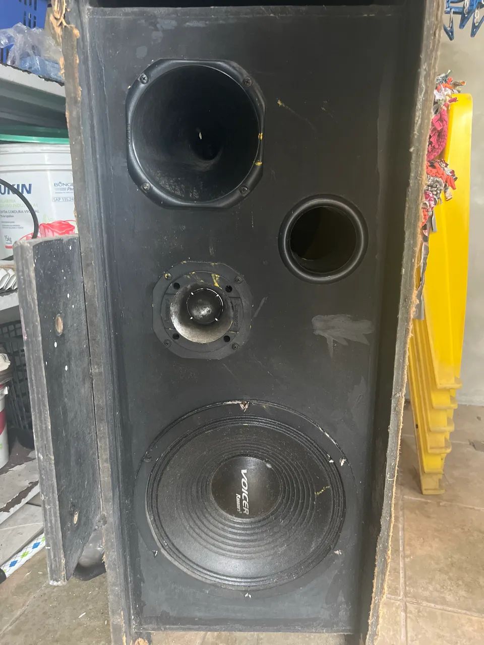 Caixa Trio Automotiva Completa + Caixa 3 Vias (Vox) - Muito Potente 2