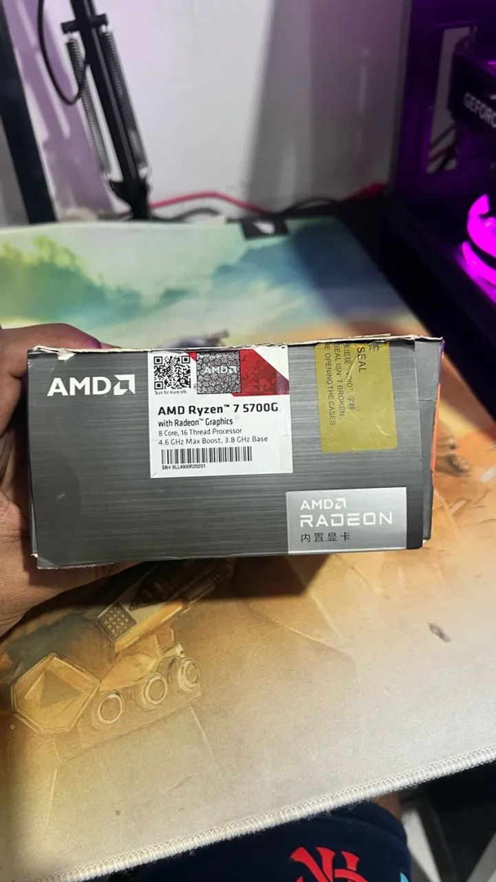 PROCESSADOR RYZEN 7 5700G - Foto 2