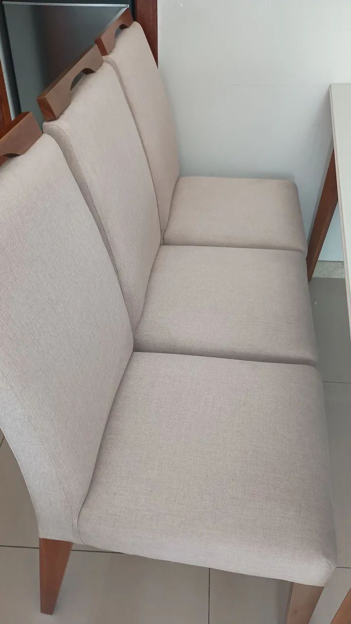 Vende-se mesa com 6 cadeiras - Foto 3