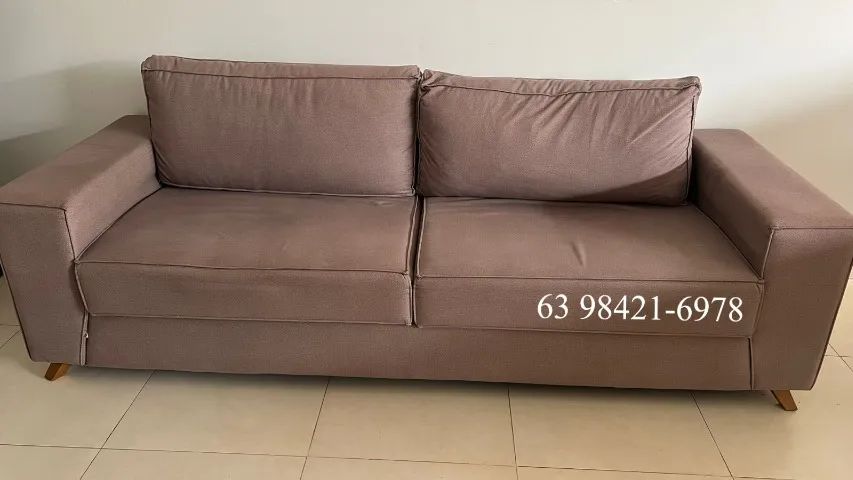SOFÁ - DECORATIVO COM 04 ALMOFADAS - Foto 2