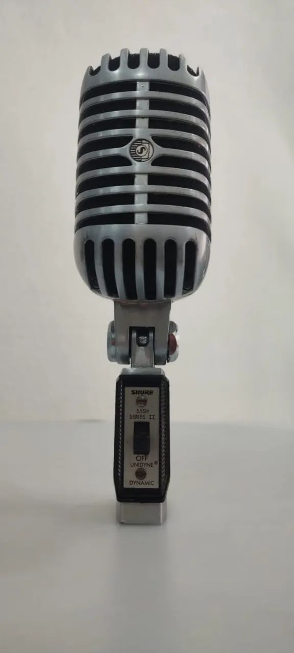 MICROFONE SHURE 55SH VINTAGE SEMI NOVO   - Foto 5