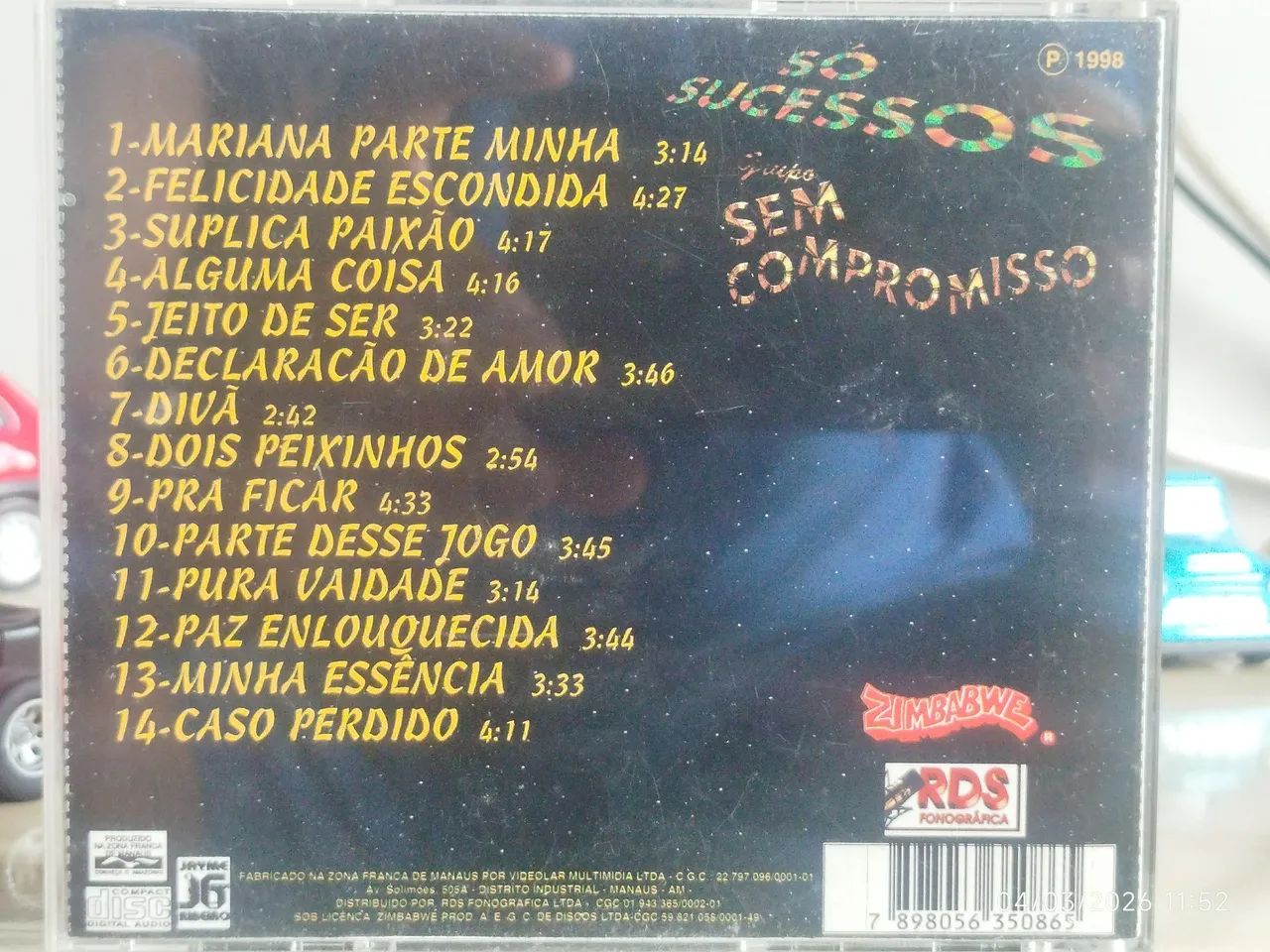 CD Grupo Sem Compromisso - Só Sucessos - Foto 3