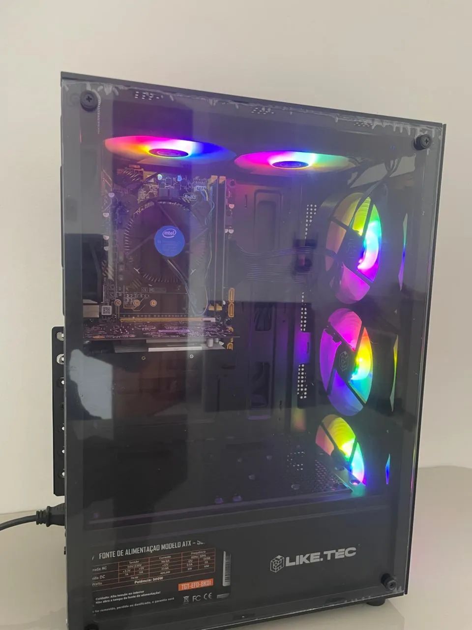 Pc gamer Intel i5 9400f 16gb ram rx550 - Foto 5