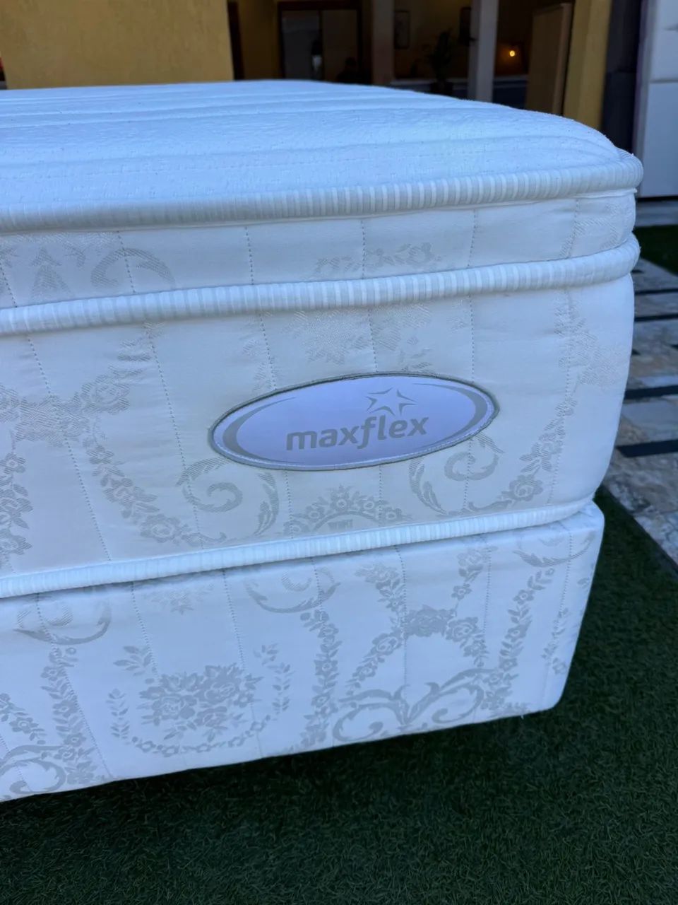 Cama box QUEEN MAXFLEX COM COLCHÃO QUEEN MAXFLEX - Entrego!  - Foto 2