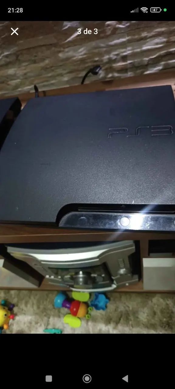 PS3 SLIM com defeito  - Foto 2