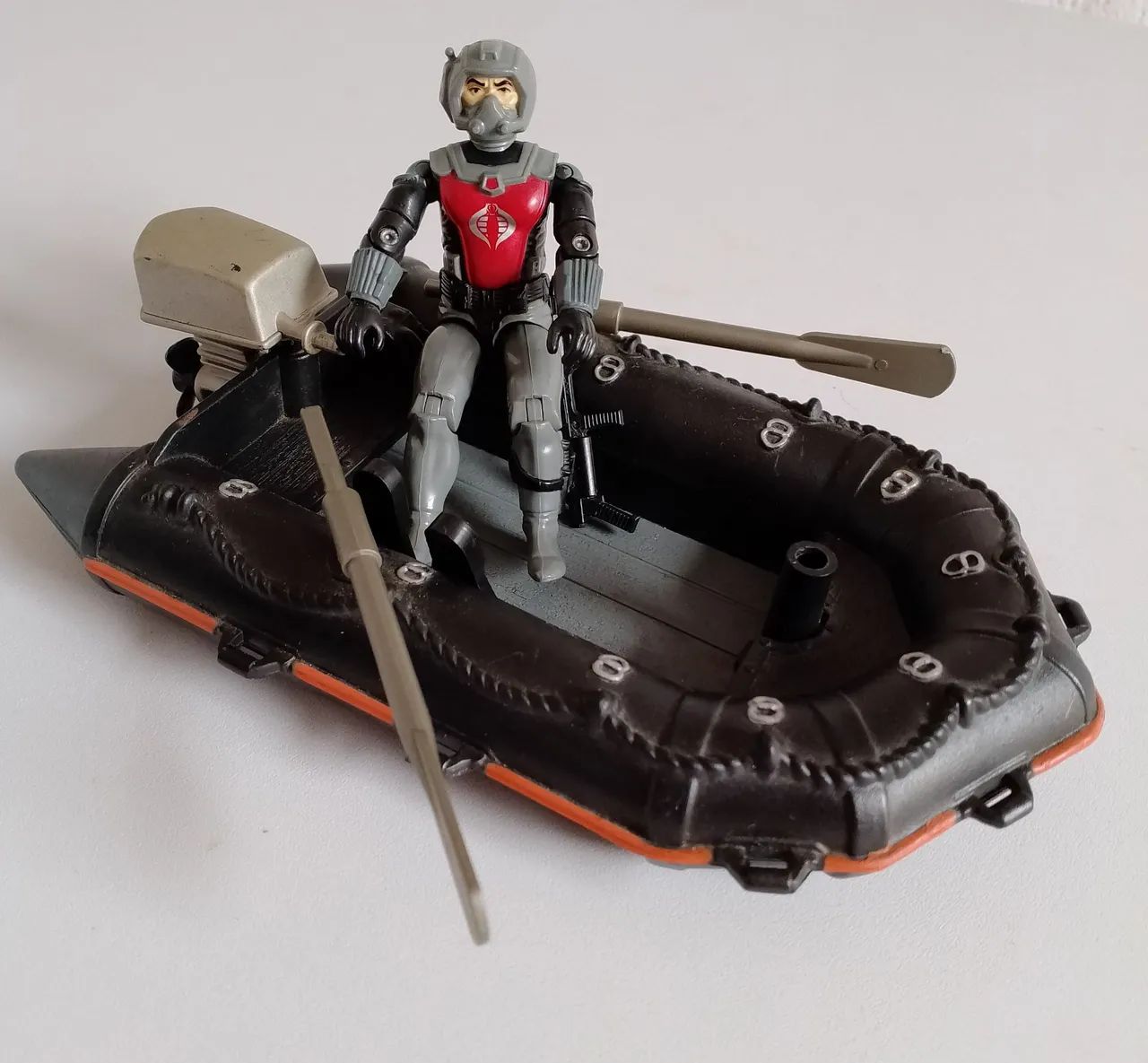 Brinquedo Comandos em Ação Mergulhador com Bote - Anos 80  - Foto 5