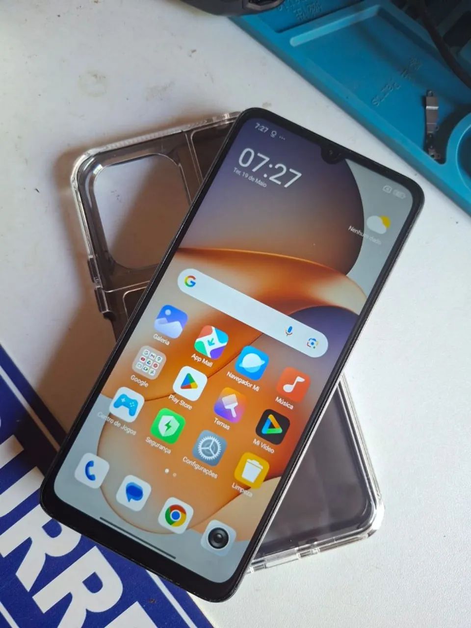 Celular que eu não tô usando