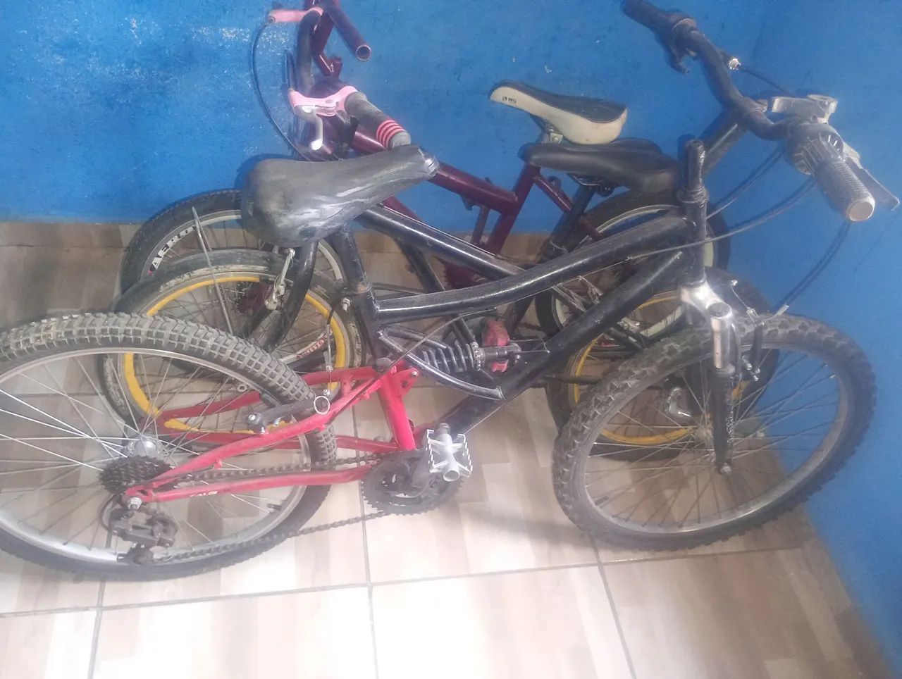 Bicicleta aro 16 as 3 por 