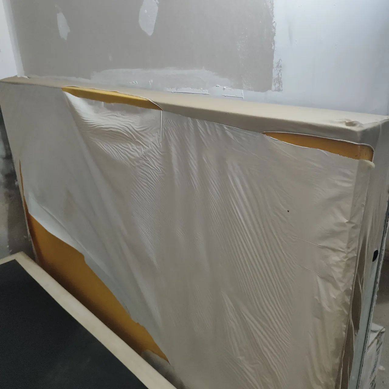 Cama baú casal + colchão espuma D33 - Foto 4