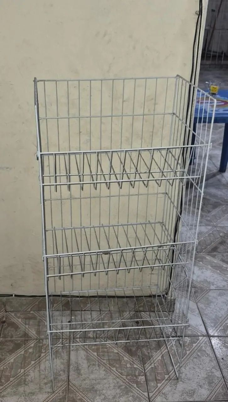 Cesto expositor triplo aramado