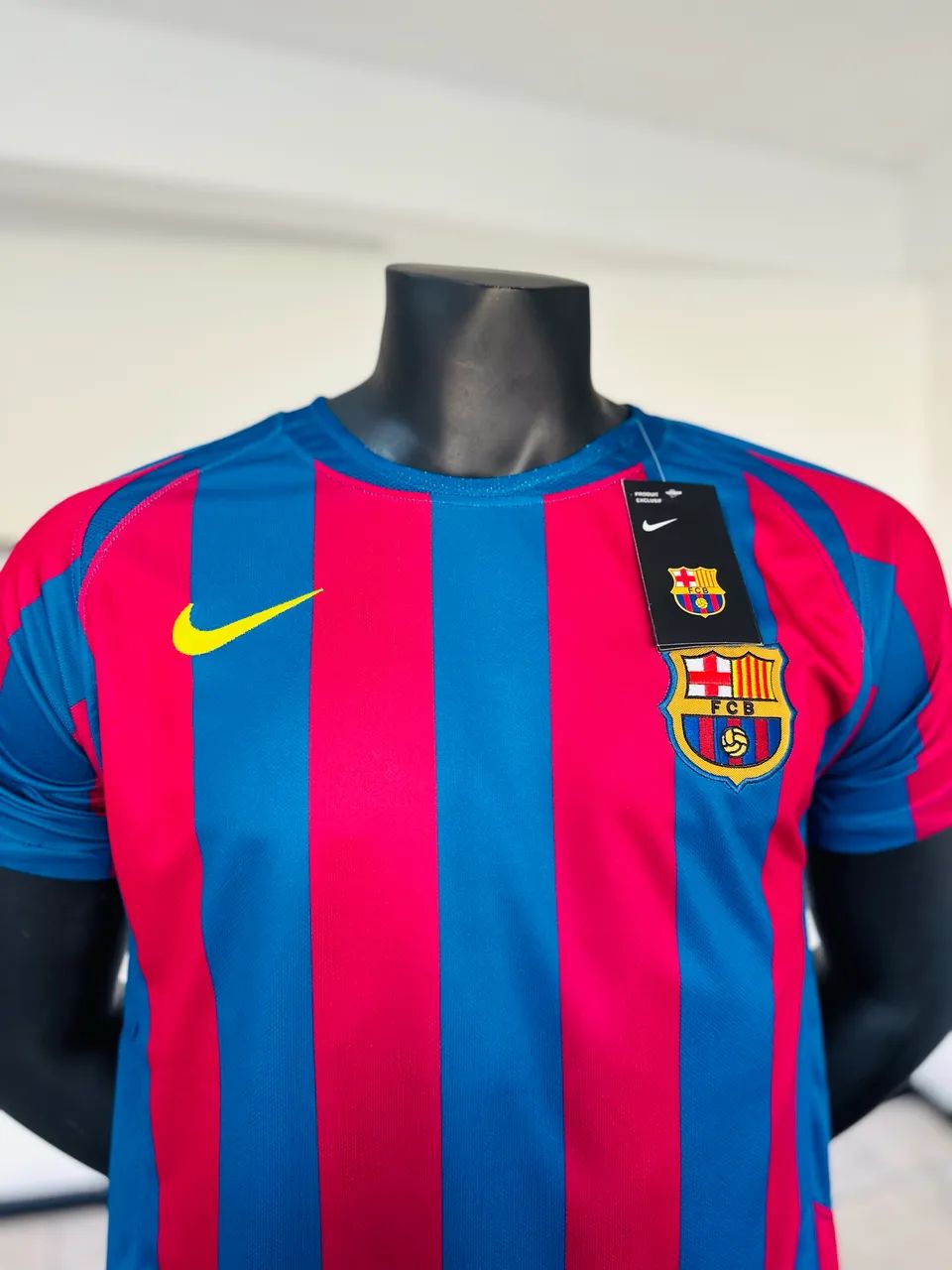 Camisa Barcelona Retrô - Champions 2006 - Foto 3