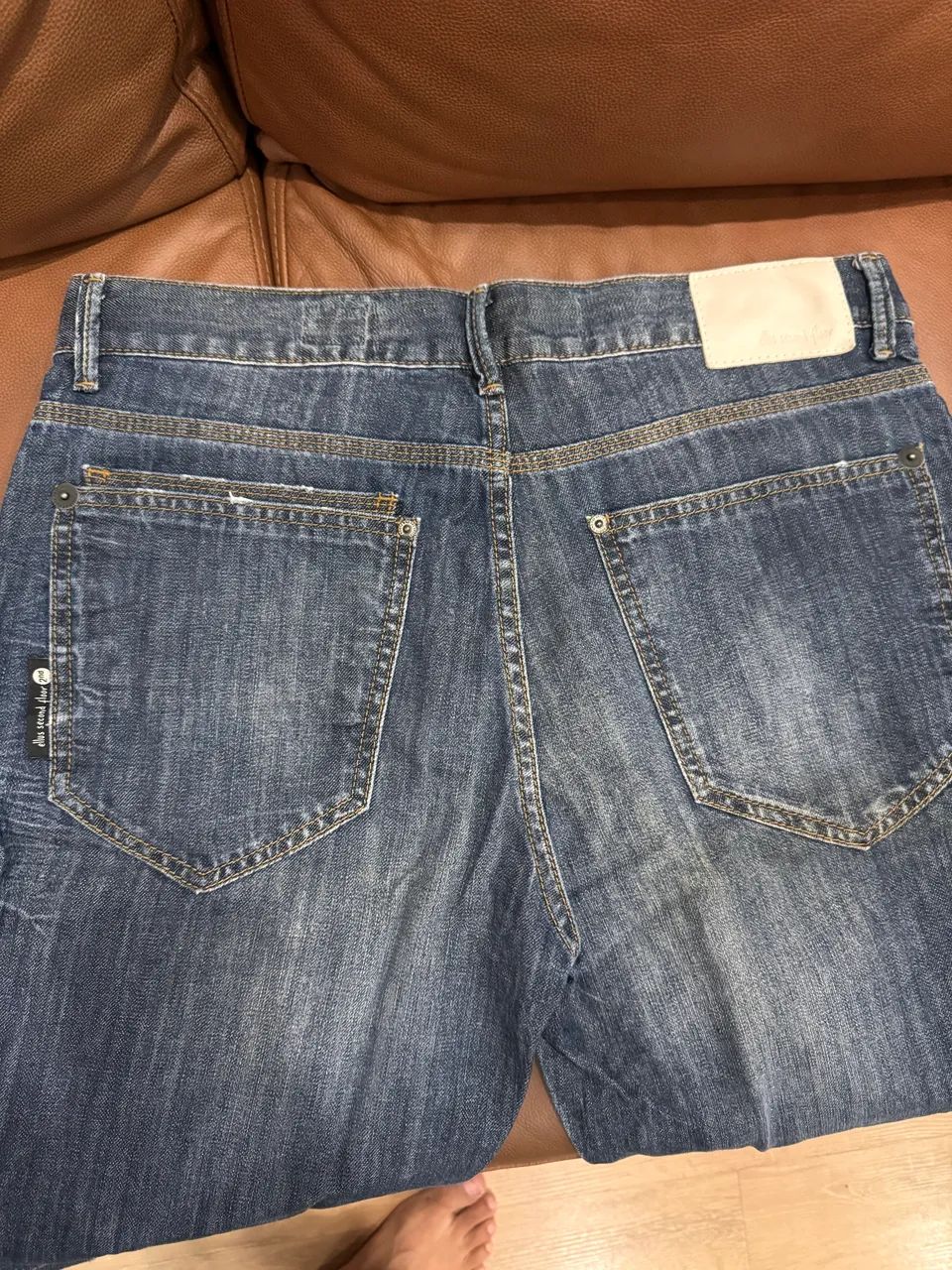 Vendo Bermuda Jeans Ellus 2°Floor Nova - Foto 3