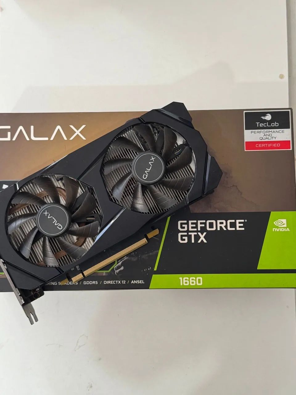 Gtx 1660 OC Galax Edition!!