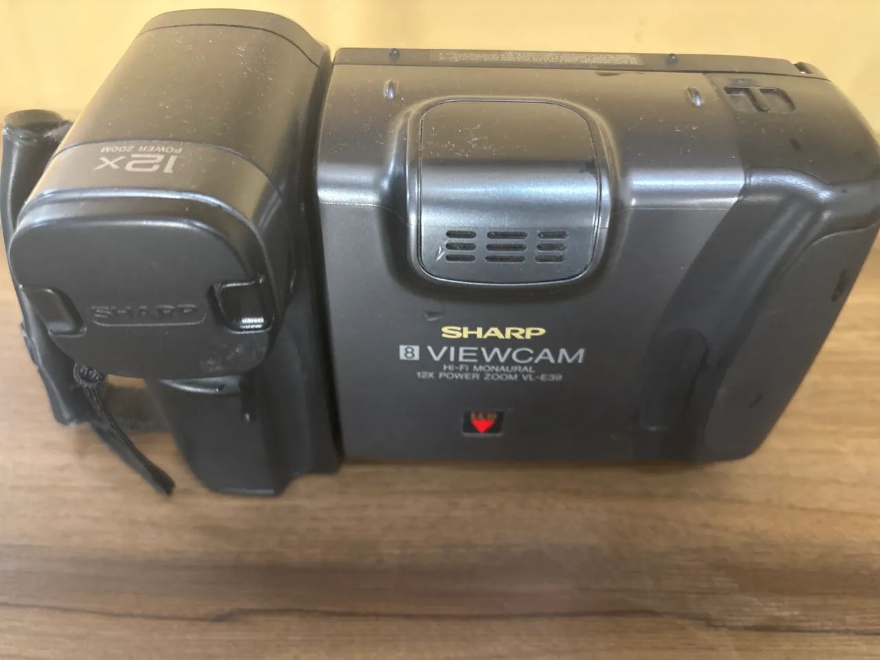 Filmadora Sharp super 8