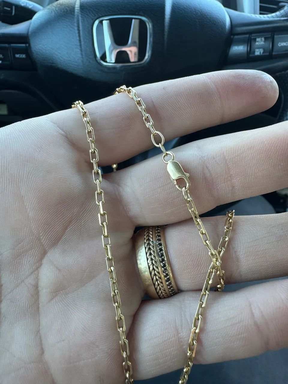 CORRENTE DE OURO MACIÇA 13,5g - Foto 3