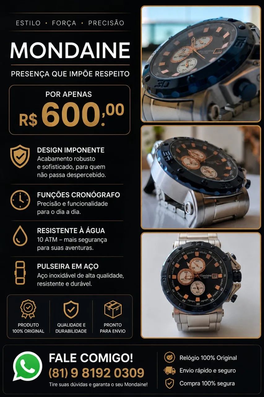 Relógio Mondaine