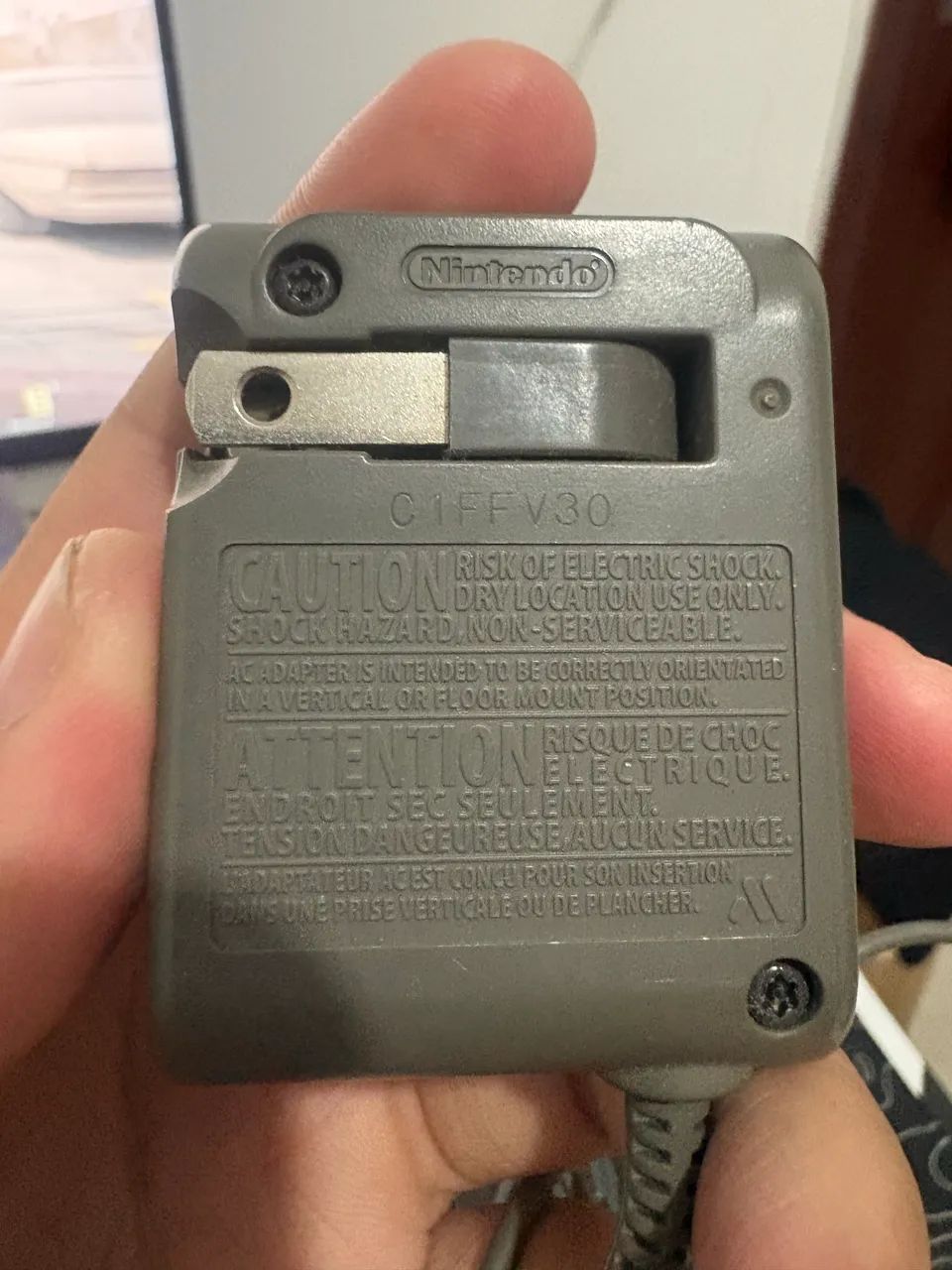 Carregador original Nintendo DS LITE - Foto 3