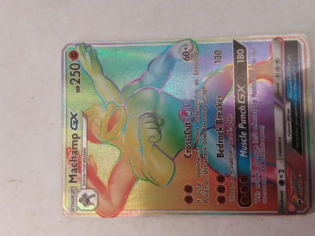 Cartas pokémon TCG Antigas- Rainbow Rare GX- Lote  - Foto 4