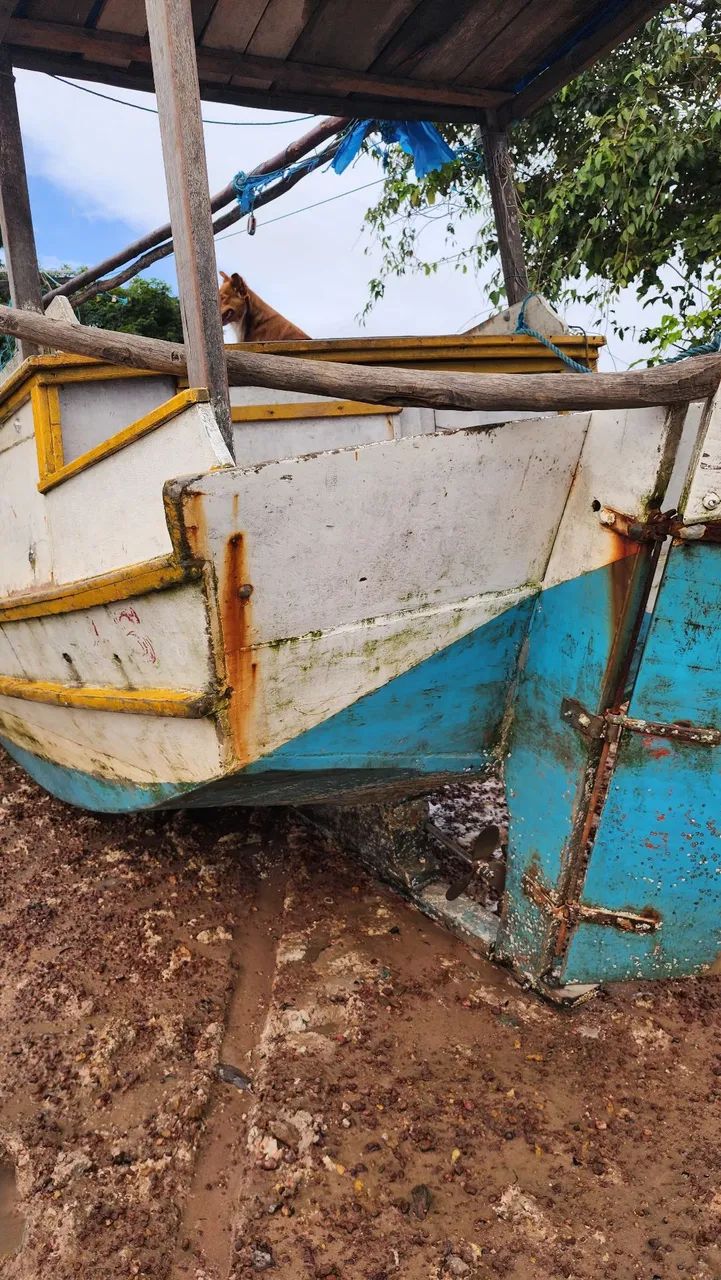 Vendo barco de pesca com motor ns18 - Foto 3
