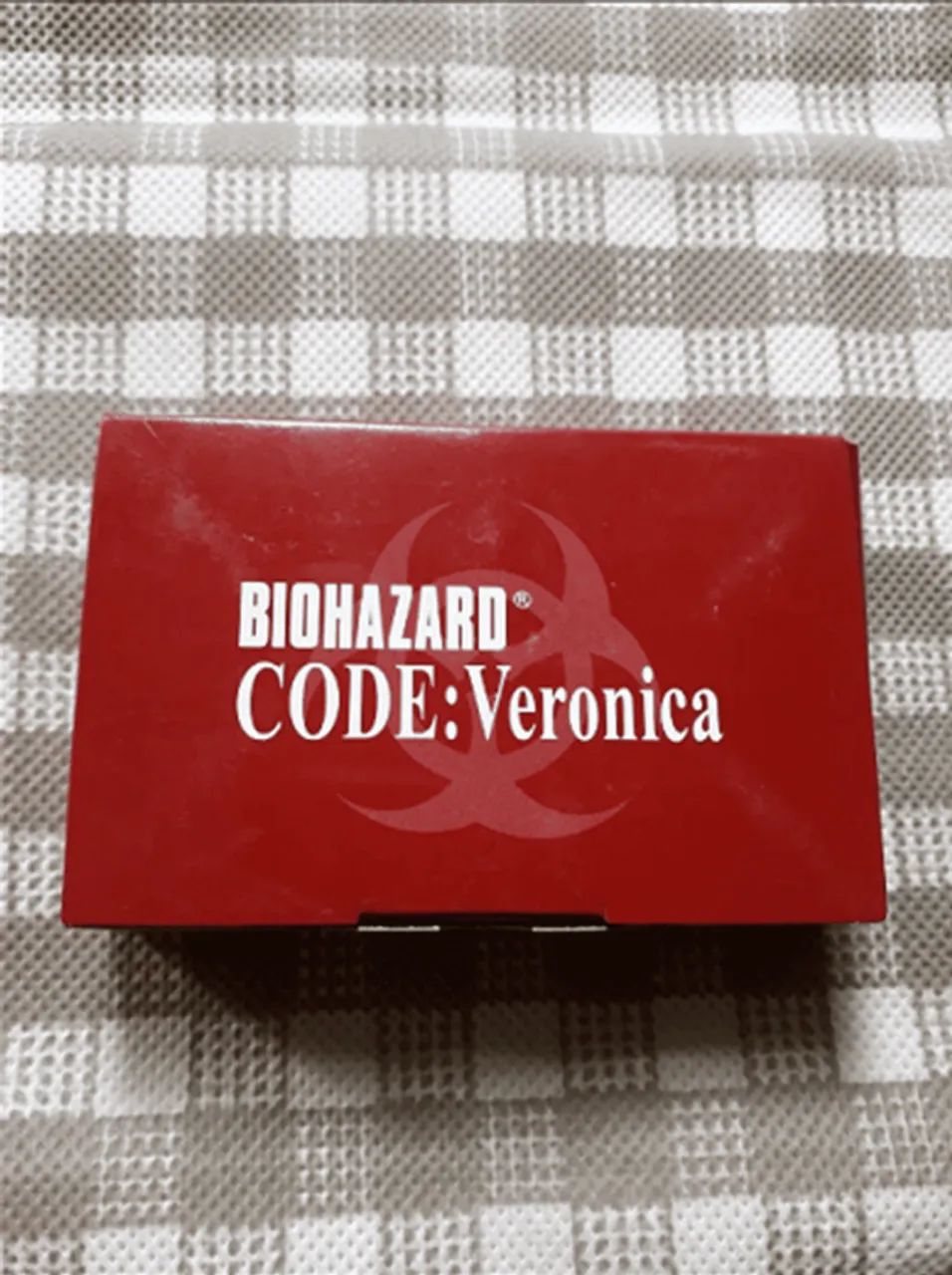 Placa de metal Rockfort Prison BIOHAZARD Resident Evil CODE VERONICA - Foto 2