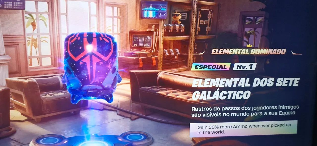 Elemental dos Sete Galático - Fortnite 