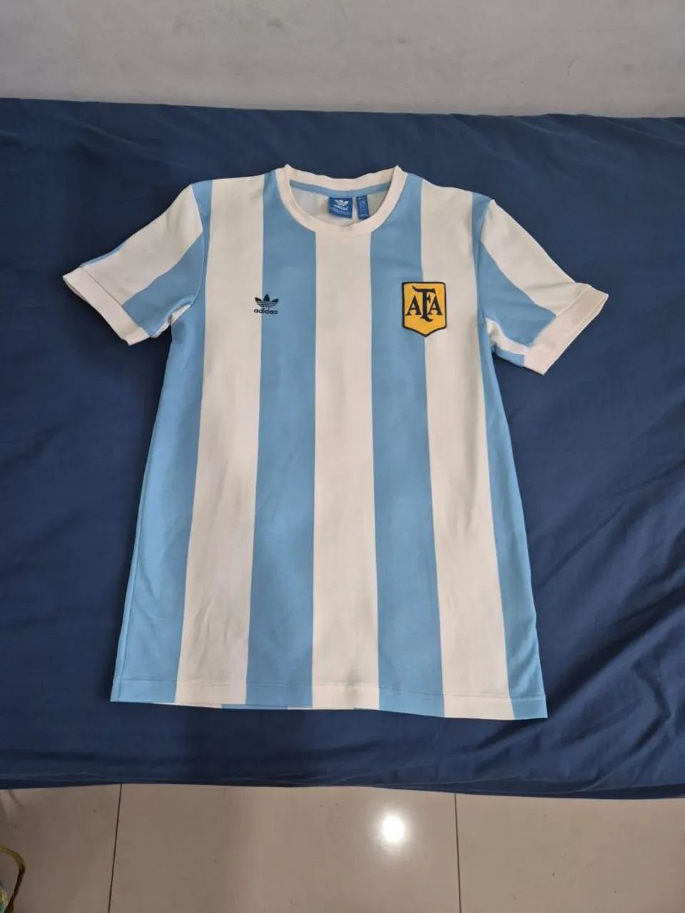 Camisa retrô Argentina 1978