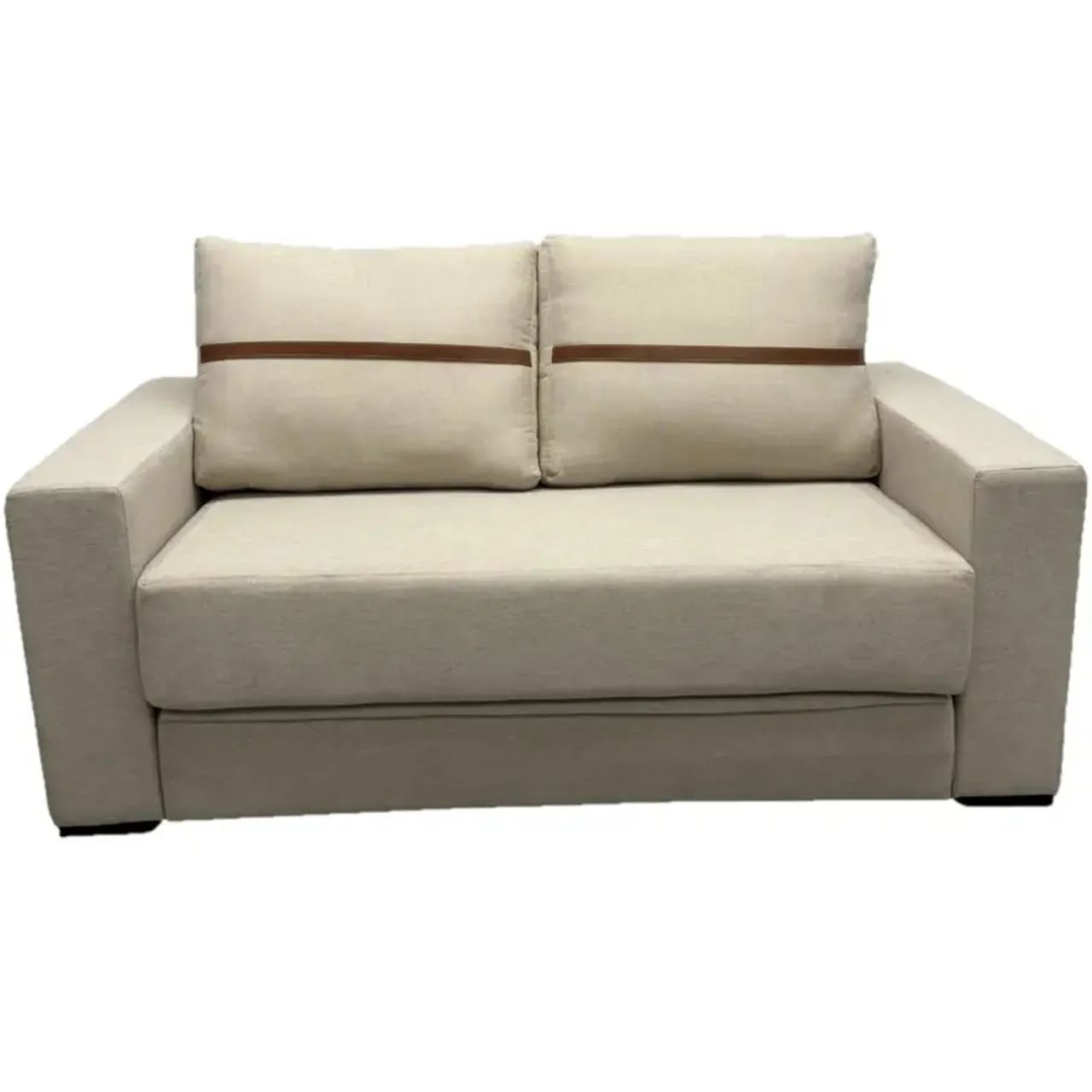 Sofá Cama Duratto 3 Lugares Retrátil 180cm Tecido Linho Entrega Rápida - Foto 3