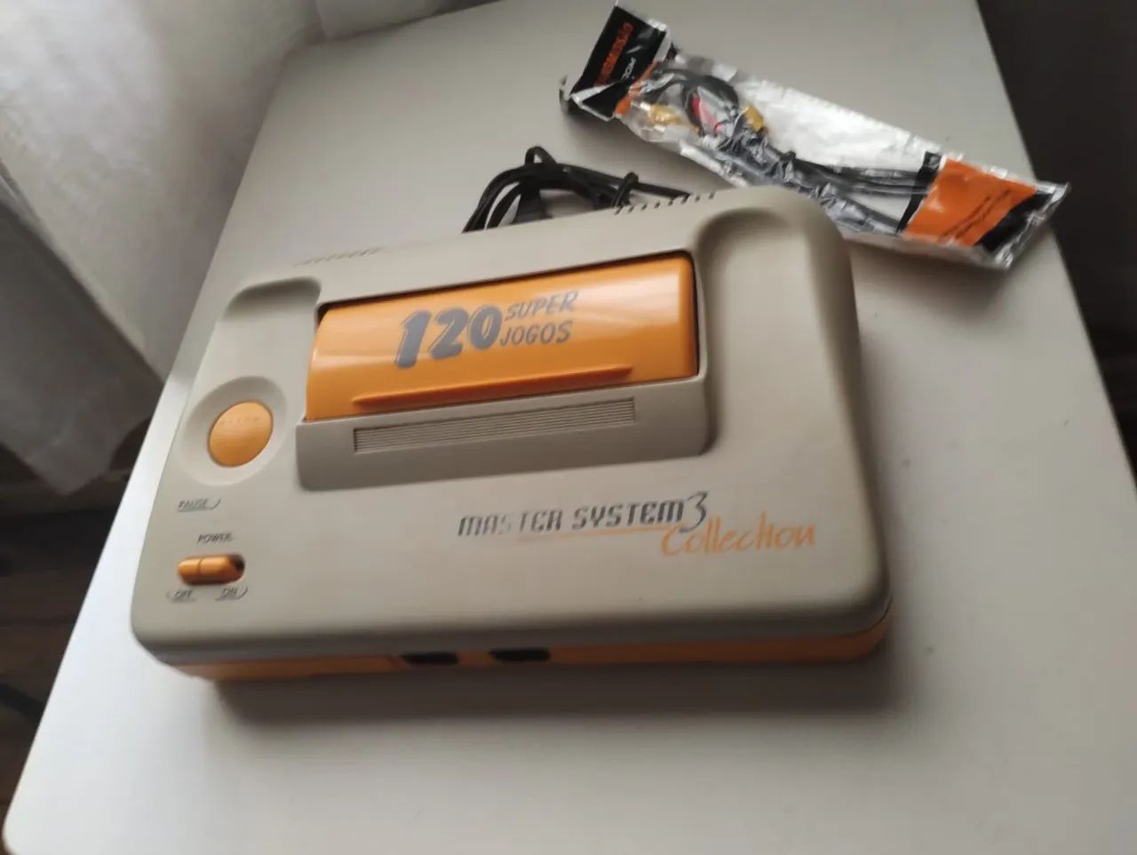 MASTER SYSTEM 3 COM 120 JOGOS NA MEMÓRIA  - Foto 3