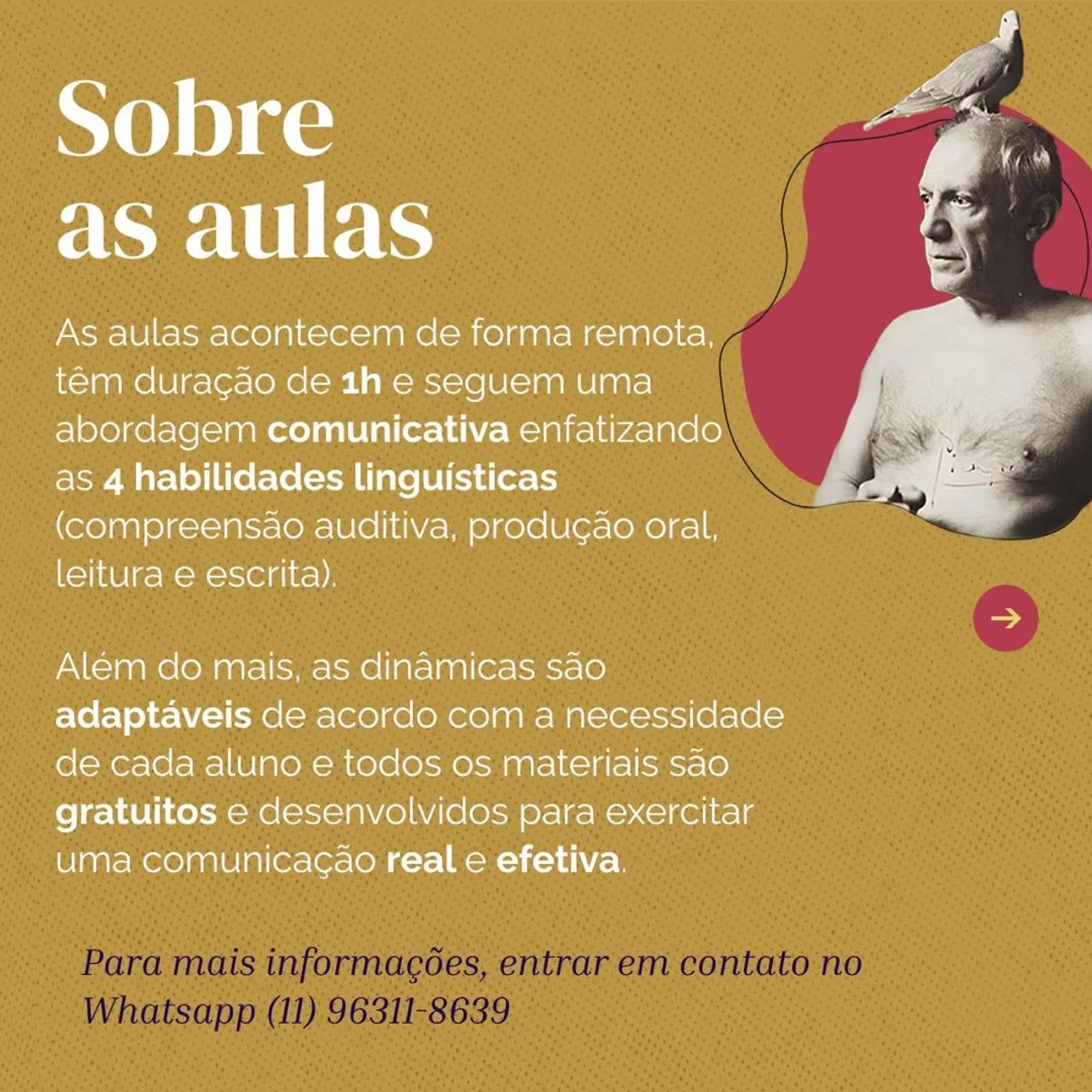 Aulas de espanhol - on-line - Foto 2